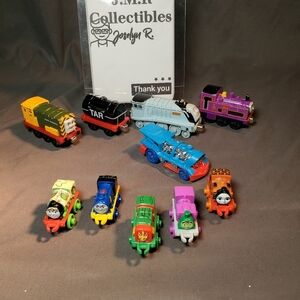 Thomas & Friends Mixed Lot: Minis and Standard Die-Cast Trains (10-Pack)